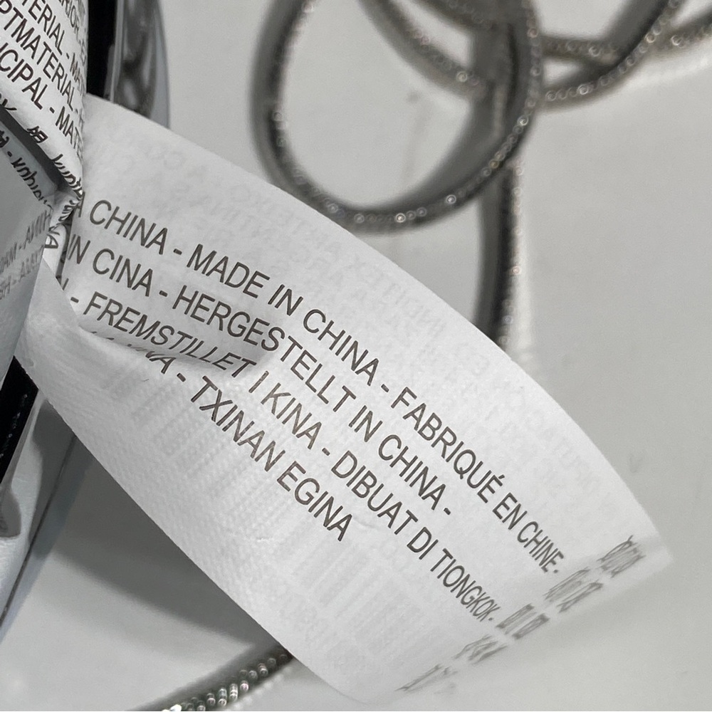 Zara Human Heart Silver Metal Hard Case Bag - Picture 7 of 8